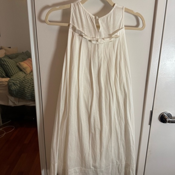 3.1 PHILLIP LIK a-line off white pleated dress NWT - Picture 6 of 6
